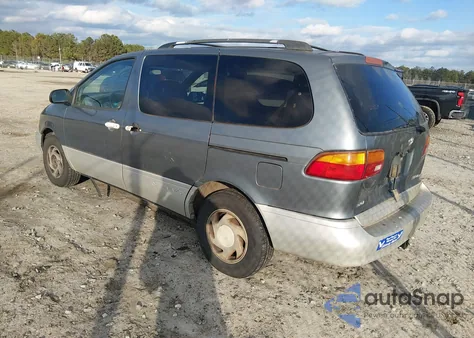1999 Toyota Sienna Xle z USA, uszkodzony, nr VIN 4T3ZF13C2XU115643